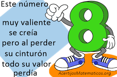 adivinanza de numero ocho