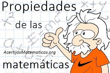 propiedad de la matematica explicada